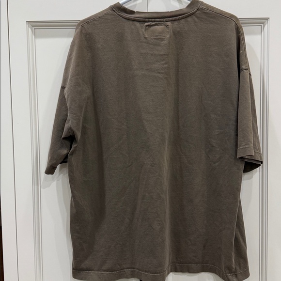 Zara Drowsy Moods Nightmare Walk T-shirt oversized fit. Men’s large green Grunge - Picture 2 of 15